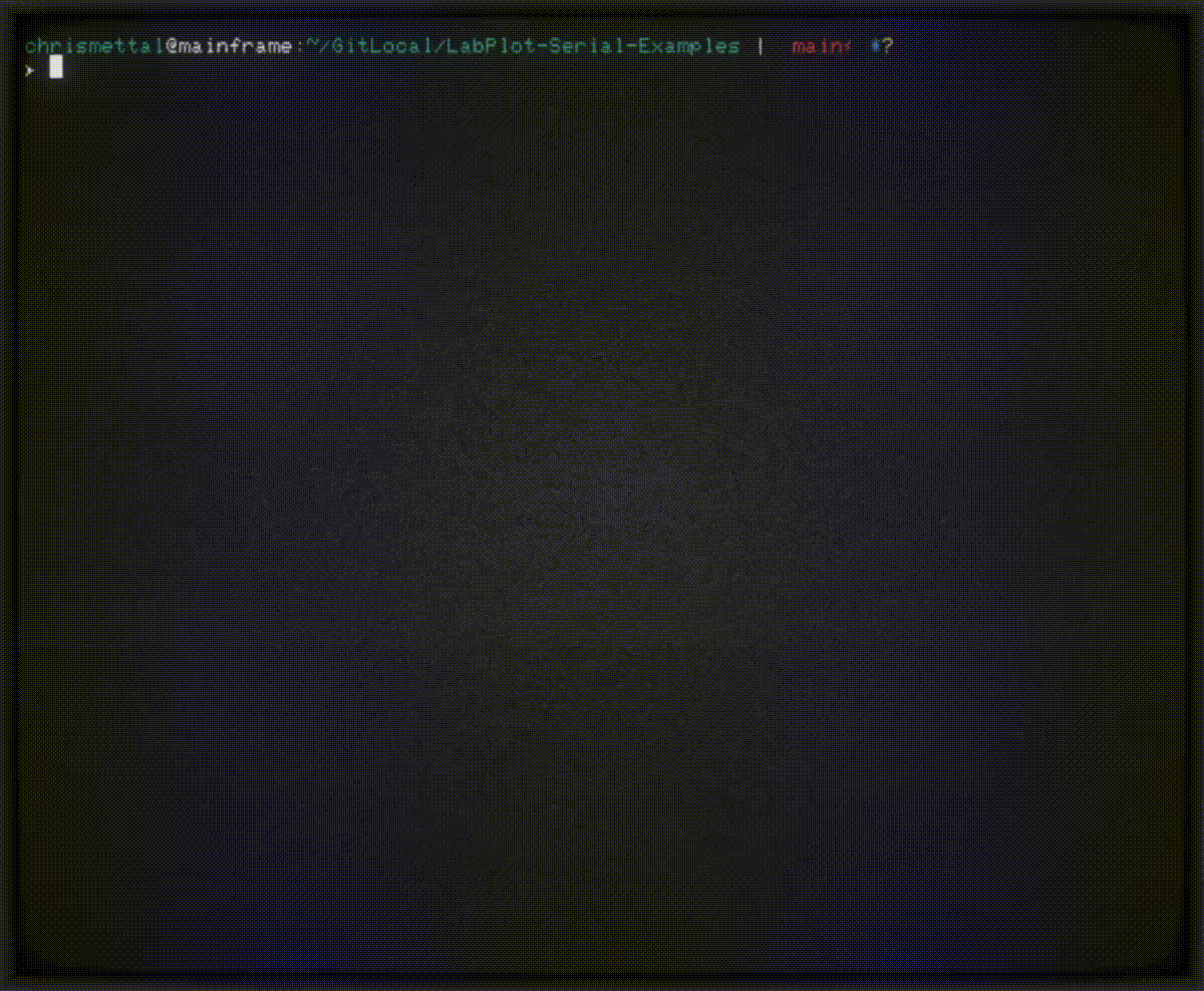 Multi-value ASCII output animation