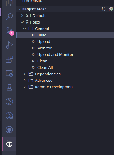 PlatformIO Build Task